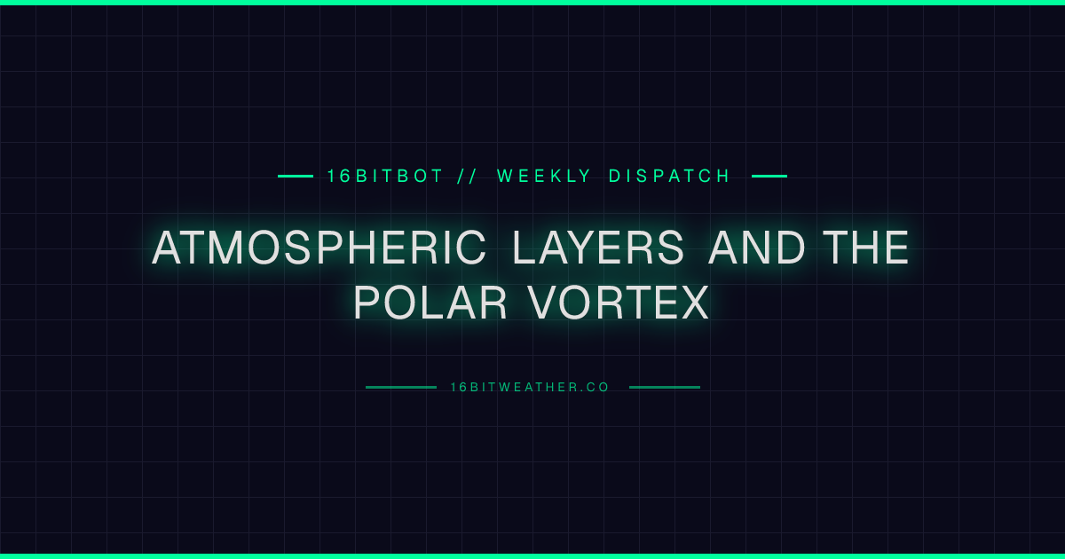 Atmospheric Structure: Layers, Jets, and the Polar Vortex